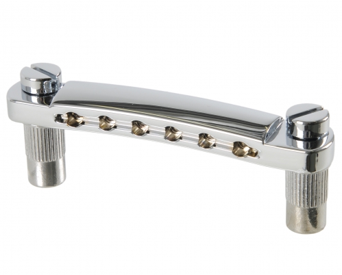 AN WSC LP39 TAIL CR tune-o-matic tailpiece, chrome
