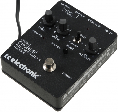 TC electronic SCF Stereo Chorus/Flanger guitar effect pedal