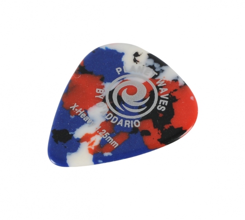 Planet Waves Multi-Color Cellluloid Extra Heavy guitar pick