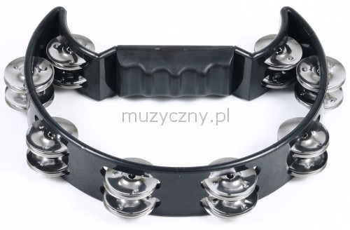 Stagg TAB-2BK Cutaway tambourine (black)