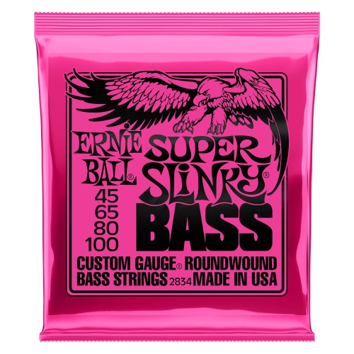ErnieBall 2834 NC Super Slinky Bass strings 45-100
