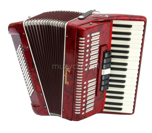 Serenelli Y8037-R accordion (80, red)