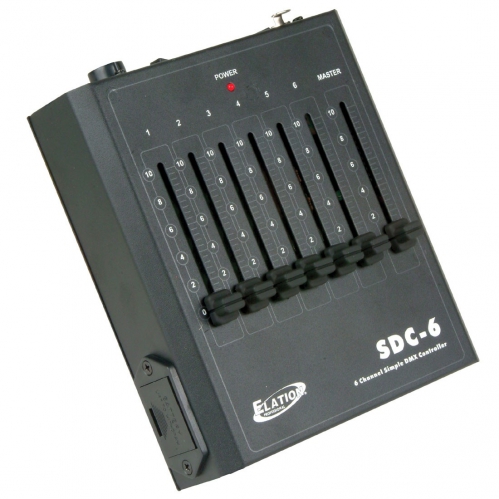 Elation SDC-6 DMX controller, B-stock - from display