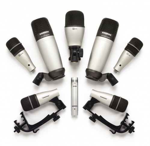 Samson 8-KIT microphones for drums