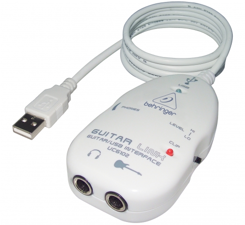 Behringer UCG 102 guitar-to-usb interface