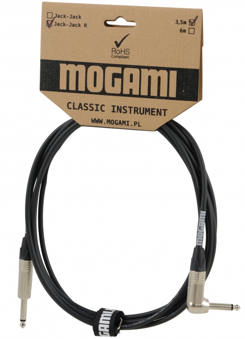 Mogami Classic CISR35 guitar cable 3,5m jack/angled jack