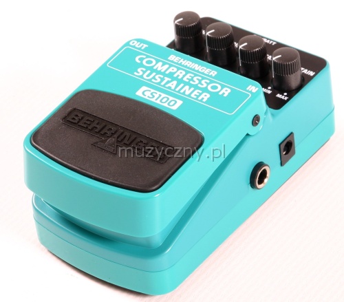 Behringer CS100 compressor/sustain guitar effect Behringer CS100 compressor/sustain guitar effect