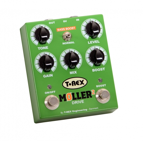 T-Rex Moller II distortion guitar effect pedal