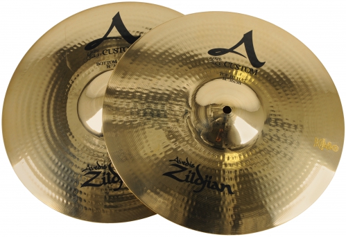 Zildjian 14″ A Custom Hi-Hat Drumset Cymbal