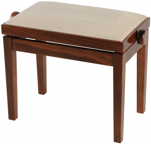 Grenada BG 27 piano bench, high gloss, walnut