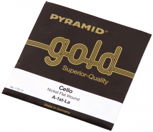 Pyramid 173101 A Gold 4/4 Cello string