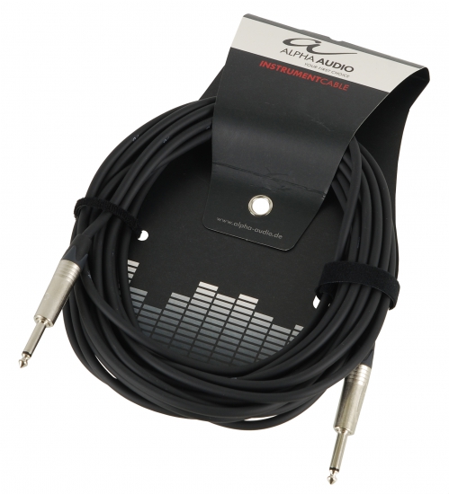 Alpha Audio 190800 instrumental cable, 3m, 2x jack, Neutrik