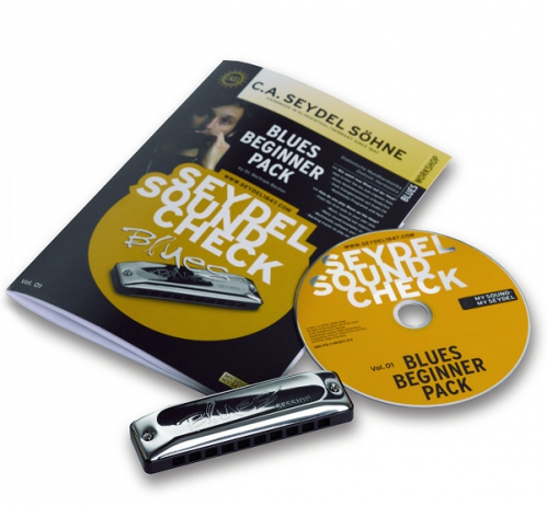 Seydel 40001 Sound Check Vol.1 Blues Beginner Pack mouth-organ
