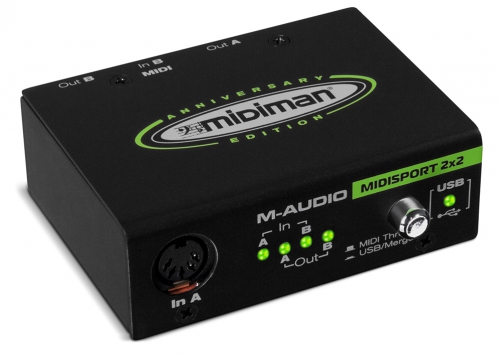 M-Audio Midisport 2x2 USB/MIDI interface