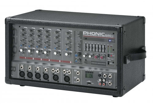 Phonic PowerPod 620R powered mixer and USB recorder