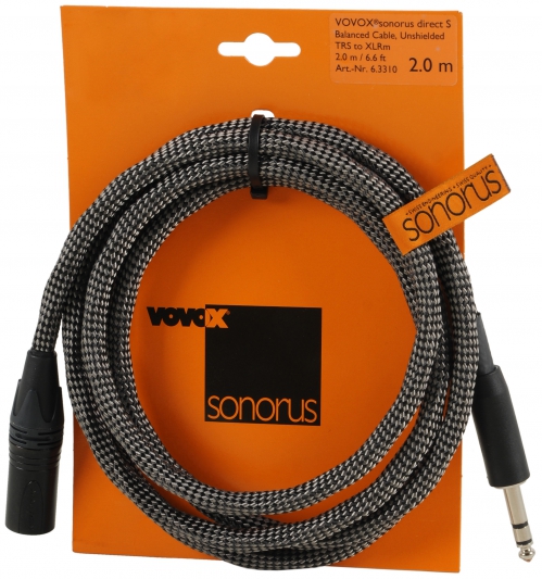 Vovox Sonorus Direct S 200 TRS/XLRm audio cable