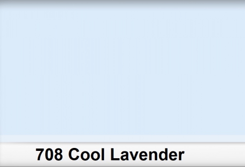 Lee 708 Cool Lavender colour filter, 50x60cm