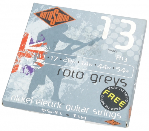 Rotosound R 13 Roto Greys electric guitar strings13-54