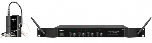 AKG DMSTetrad professional four channel digital wireless system