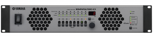 Yamaha XMV8280-D power amplifier 8x280W, Dante