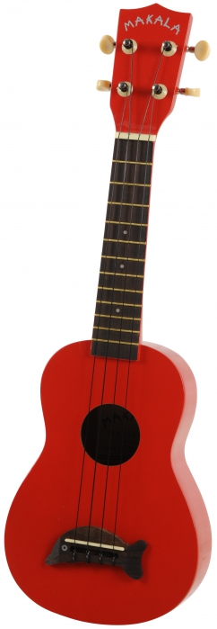 Kala Makala SD-CAR soprano ukulele, Candy Apple Red