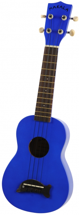 Kala Makala SD-MBL soprano ukulele, Metalic Blue