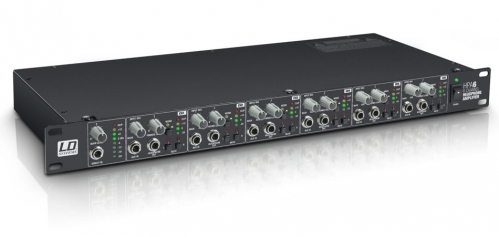LD Systems HPA6 6-channel headphone amplifier