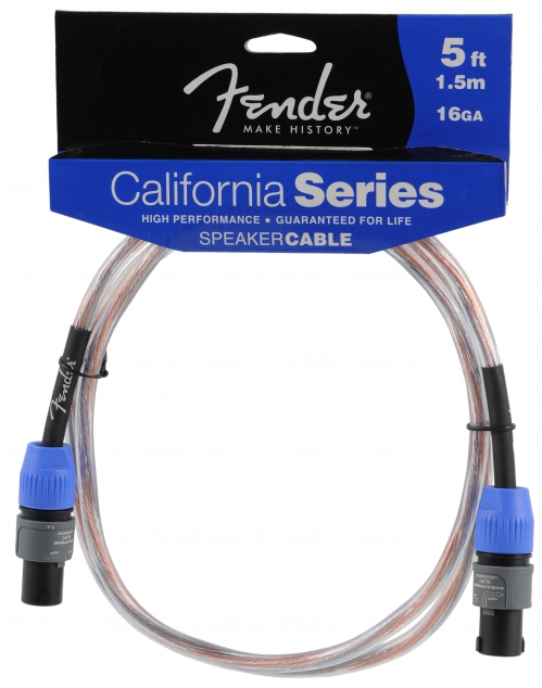 Fender California Clear 5ft speaker cable