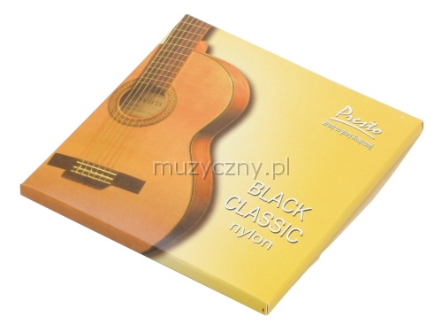 Presto Black Nylon classical guitar strings