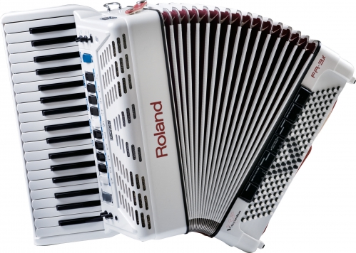 Roland FR-3X White digital acordion (white)
