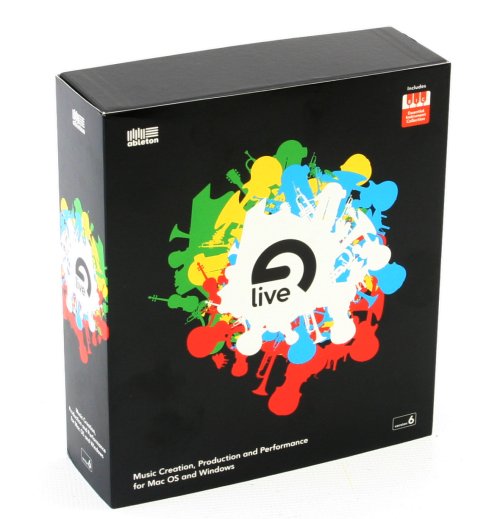 Ableton Live 6 computer software for creating and producing music