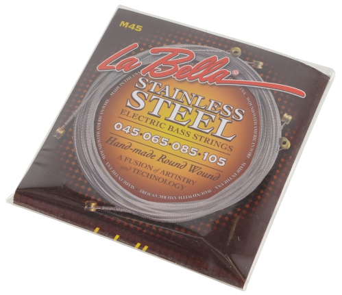 LaBella HRS M-45 Standard Light (45-105) Electric Bass Guitar Strings