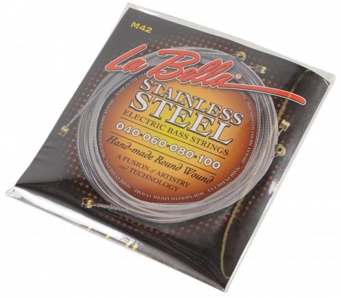 LaBella HRS M-42 Custom Light (40-100) Electric Bass Guitar Strings