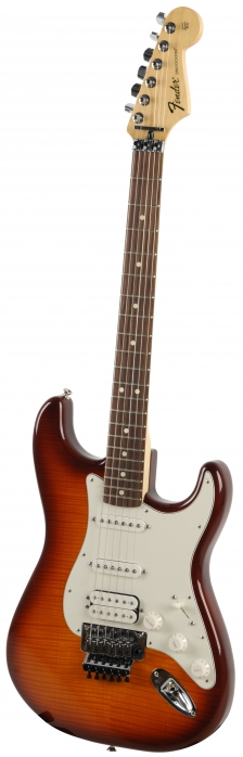 Fender Standard Stratocaster TBS Plus Top with Locking Tremolo electric guitar