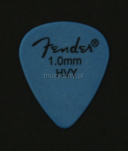 Fender Delrin 1.00 heavy blue pick