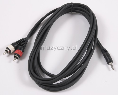 Sssnake YRK2030 1xJackS 3.5mm /2xCinch 3m cable Sssnake YRK2030 1xJackS 3.5mm /2xCinch 3m cable