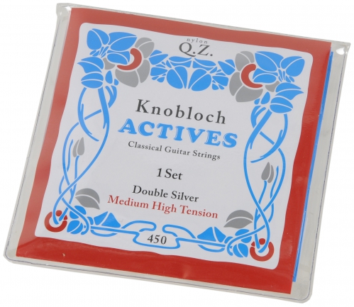 Knobloch Actives 450 Q.Z Medium High Tension classical guitar strings