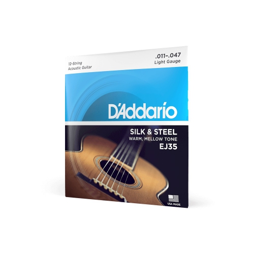 D′Addario EJ-35 12-strings acoustic guitar strings 80/20 Bronze 11-47