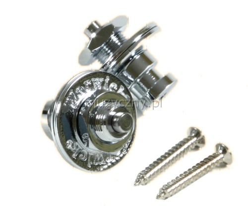 Warwick Straplock CR guitar strap holder (chrome)