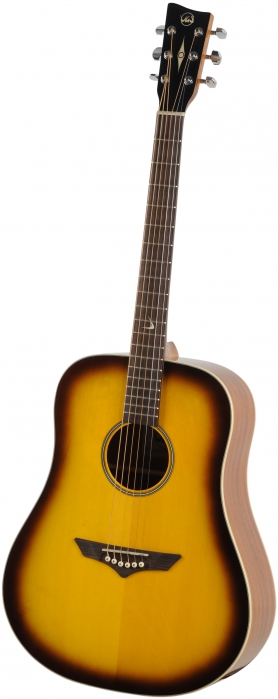 Gewa VGS 500306 RT-10 Dreadnought Acoustic Guitar (Root Aged Sunburst)