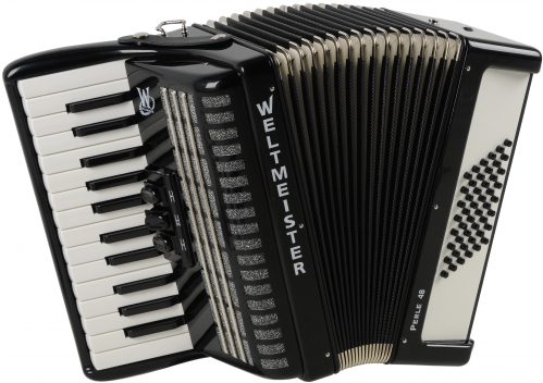 Weltmeister Perle 26/48/II/3 Accordion (Black)