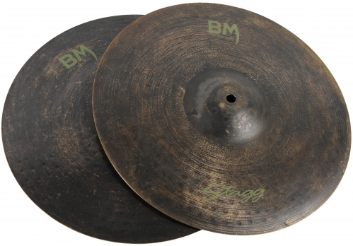 Stagg BM HR Black Metal 14″ Hi-Hat cymbal 
