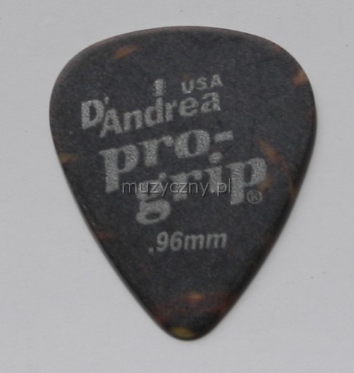 D′Andrea Pro Grip 0.96mm pick brown