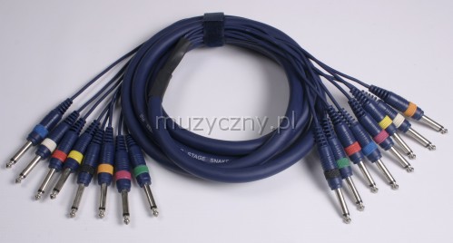 Sssnake MPP8030 cable 8 x jack 3m