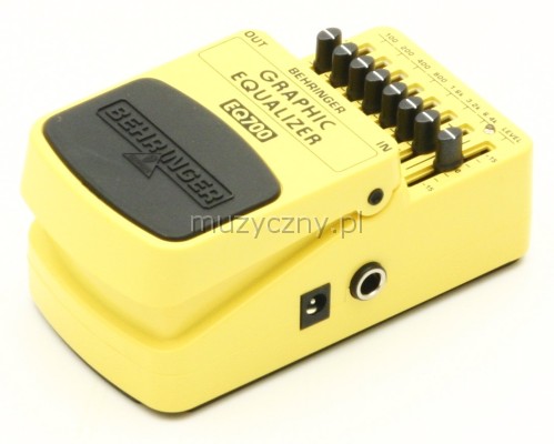 Behringer EQ700 equalizer guitar effect