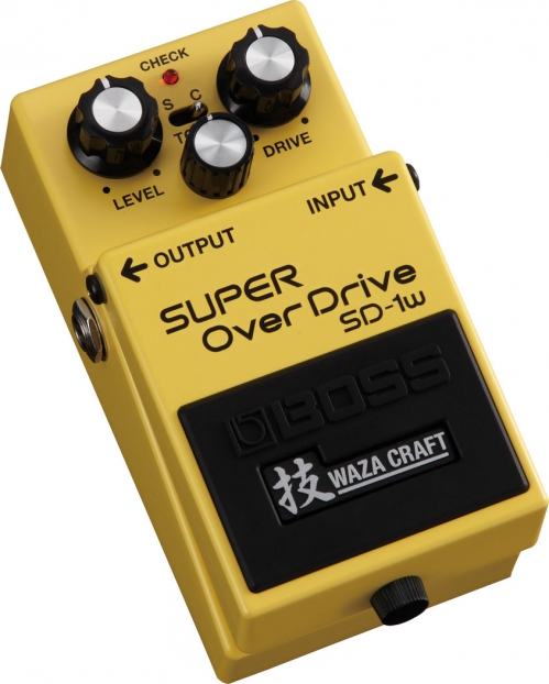 Boss SD-1W SUPER OverDrive Waza Craft Special Edition Pedal