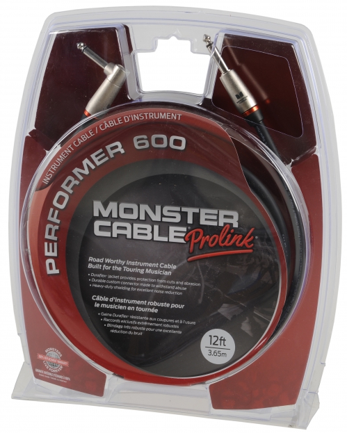 Monster P600-I-12A instrumenntal cable J-JK