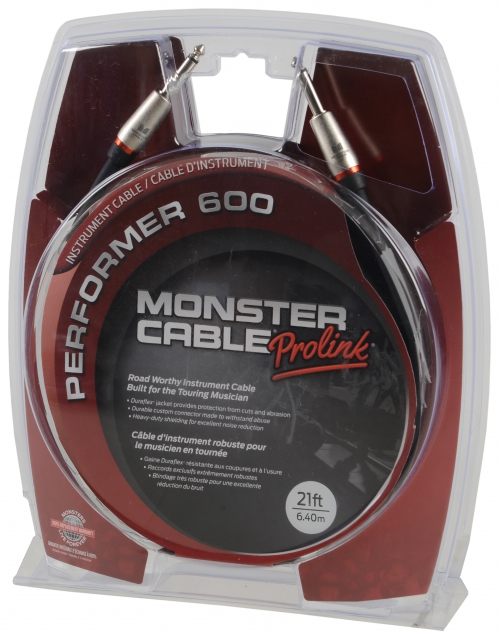 Monster P600-I-21instrumenntal cable J-J