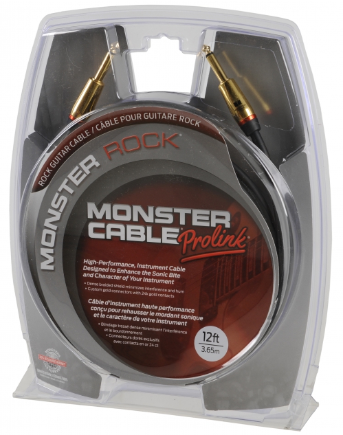 Monster Rock V2 12 instrument cable jack/jack