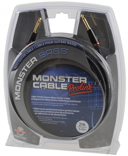 Monster Bass V2 21 instrumental cable J-J